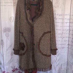 Gorgeous long unstructured sweater